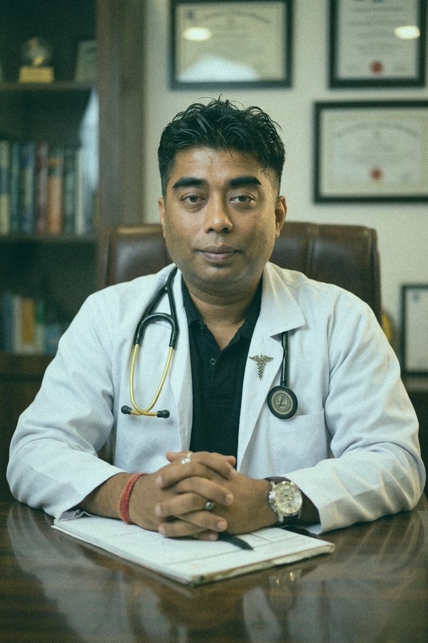 Dr. Kuntilraj Borgohain, Pulmonology at Healthwrx Guwahati